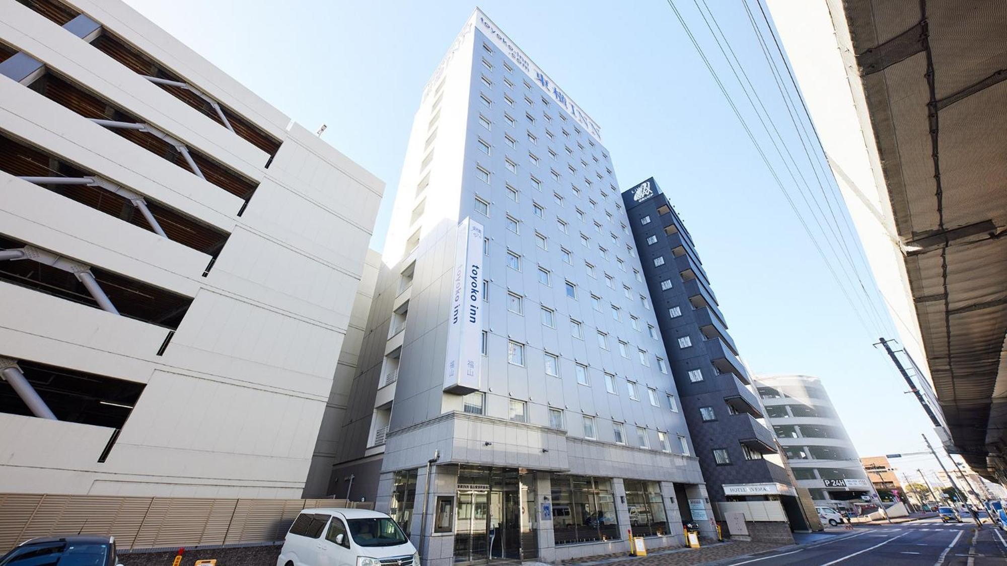 Toyoko Inn Fukuyama-Eki Shinkansen Minami-Guchi Exterior foto